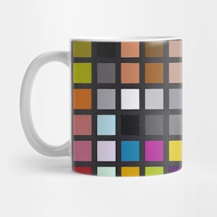 Colour Checker Grid Mug